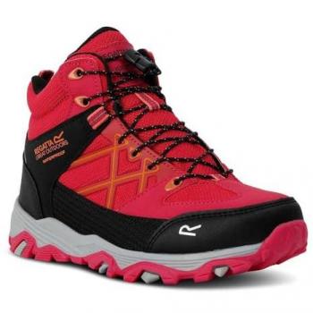 Regatta Kids Samaris III Waterproof Hiking Boots Pink Potion Size UK Junior 2