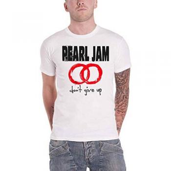 Pearl Jam Don't Give Up Men's T-Shirt - White, S to XXL