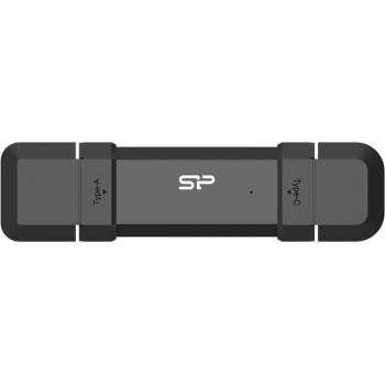 Silicon Power DS72 Memoria USB 500 GB USB Type-A / USB Type-C 3.2 Gen 2 Negra
