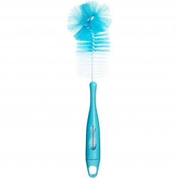Badabulle B006916 - Herramienta de Limpieza para Biberones en Color Azul