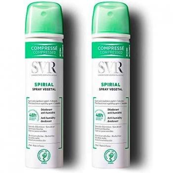 SVR Spirial 48H Anti-Humidity Plant Spray Deodorant Set of 2 x 75ml