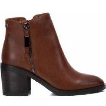 Botín Xti para mujer marrón con tacón de 7cm