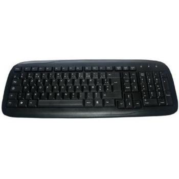 Teclado USB MCL Samar ACK-298/N - AZERTY - Negro