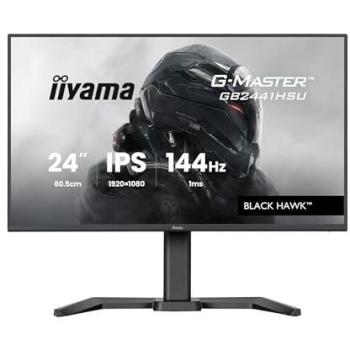 Monitor Gaming Iiyama G-Master GB2441HSU-B1 24 FHD 144Hz IPS 1ms Ajustable en Altura USB