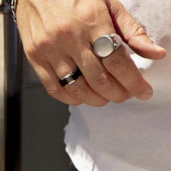 Anillo de Hombre Lotus Style LS2395-3 de Acero Inoxidable 316L