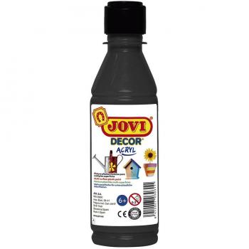 Jovi- PINTURA ACRILICA, Color negro