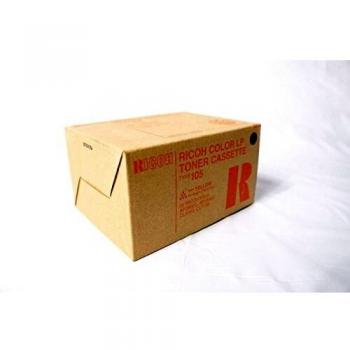 Ricoh Type 105 Yellow Toner Cartridge, 10,000 Pages, Original (Part No. 885407)