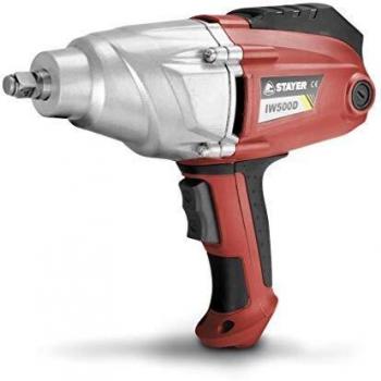 STAYER 12133 Llave de Impacto PROFESIONAL con 80/200/350/500 Nm, IW 500 DK