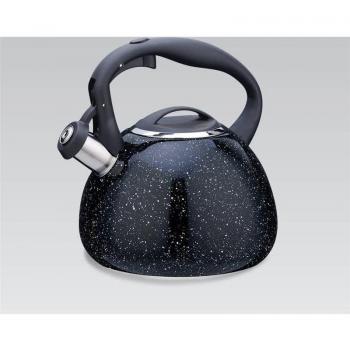 Tetera Feel Maestro MR-1310 Acero Inoxidable Negro 2,5 Litros con Diseño Elegante