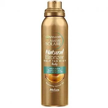 Garnier Ambre Solaire Natural Bronzer Autobronceador Corporal de Secado Rápido Mist Medium 150ml