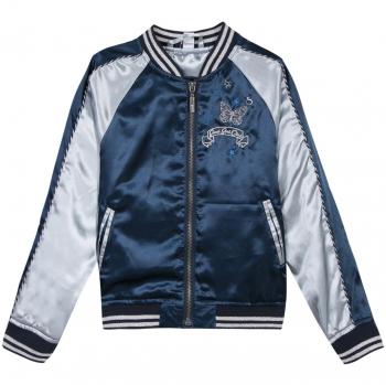 3 Pommes 3L41004, Chaqueta para Niñas, Azul