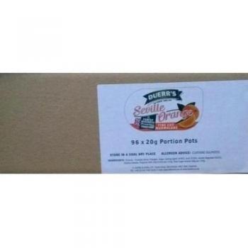 Duerr's Seville Orange Fine Cut Marmalade Portions - 96 x 20gm