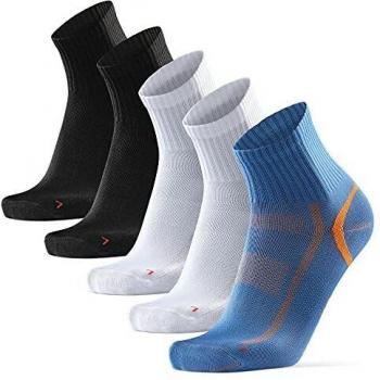 DANISH ENDURANCE Calcetines Deportivos Quarter Pro 5 Pares
