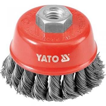 Yato YT-4767 - Escobilla frontal con rosca m14 alambre enredado Yato