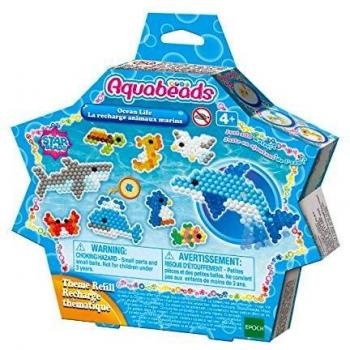 Set de Abalorios Aquabeads Vida en el Océano - Recarga Animales Marinos