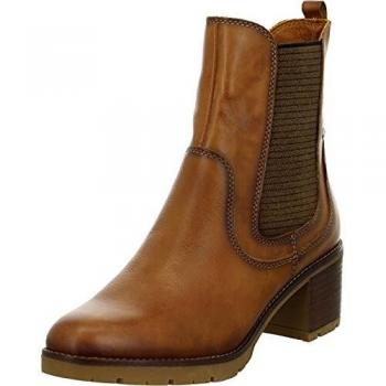 Botín de piel llanes W7H-8938 para mujer