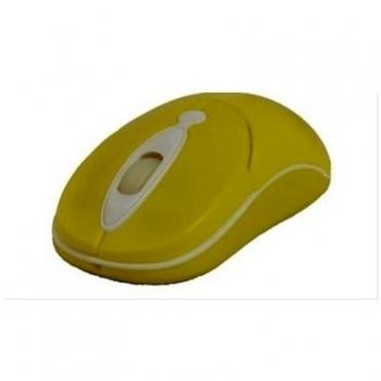 Primux Tech M505Y - Ratón óptico USB, amarillo