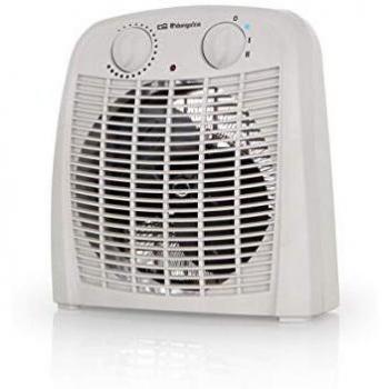 Orbegozo FH 7000 – Calefactor baño con 2 niveles de calor y modo ventilador de aire frío. 2000 W de potencia