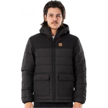 Chaqueta deportiva Rip Curl Anti Series Ridge para hombre en color negro
