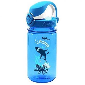 Nalgene Trinkflasche Everyday Otf Kids - Botella de agua para bicicletas, Azul, 0.35 L
