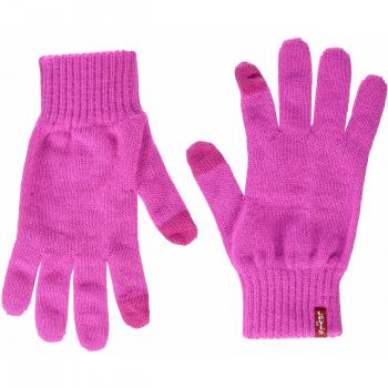 Levi's Ben Touch Screen Gloves Guantes, Rosa