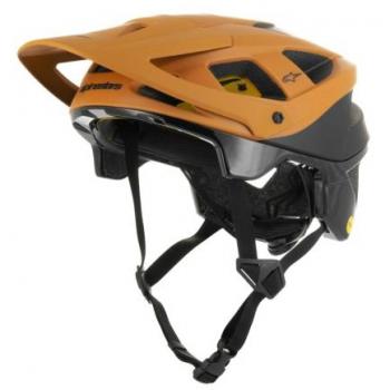 Casco Alpinestars Vector Tech Zeal MIPS oro oscuro negro - Talla S