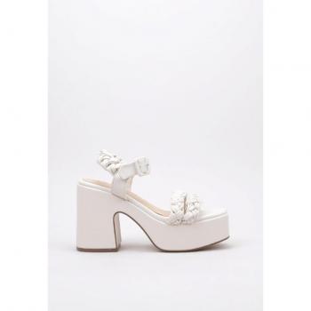 KRACK CORE - MILAN 36 Sandalia de Tacón mujer Beige