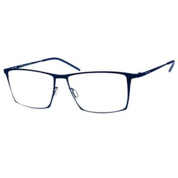 Italia Independent II 5205 022.000 Men's Eyeglasses Blue Size 54 - Frame Only - Blue Light Block Available