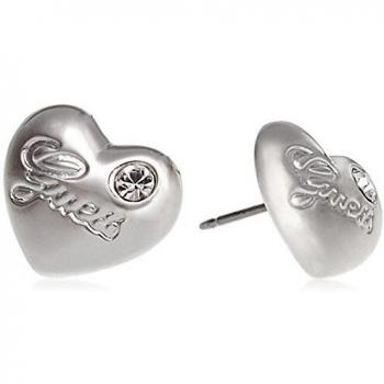 Guess Boucle d'oreille UBE21519 - Figura decorativa de corazones y rosas