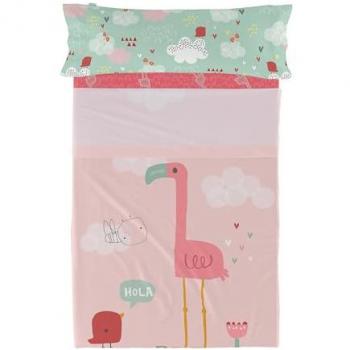 Juego de Sábanas 2 Piezas Multicolor 100% Algodón 150 TC 180x270 cm (Cama 105)