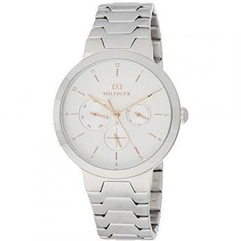 Tommy Hilfiger Reloj Multiesfera para Mujer de Cuarzo con Correa en Acero Inoxidable 1782075