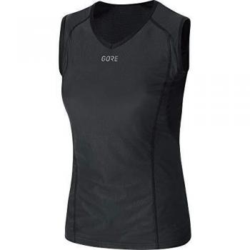 Gore Wear Women's Black Windstopper Base Layer Tank Top - XS
