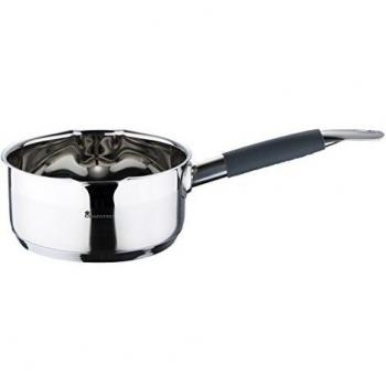 MasterPro 16 cm Cazo, Acero Inoxidable, Plateado, 19 cm