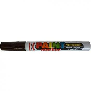 Marcador Permanente Marrón 10 ml - Indeleble para Madera, Metal, Plástico y Cartón, Uso Interno y Externo