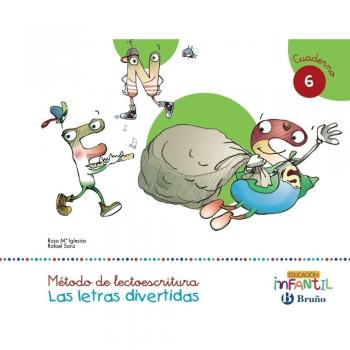 Las letras divertidas Pauta Cuaderno 6 - 9788469611494