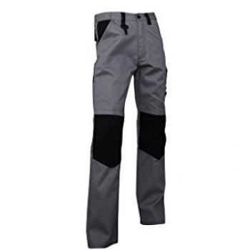 Pantalón de Trabajo Lenoir 280g/m Beis-Negro 60% Algodón 40% Poliéster