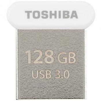 Toshiba THN-U364W1280E4 - Memoria USB 3.0 de 128 GB, Color Blanco