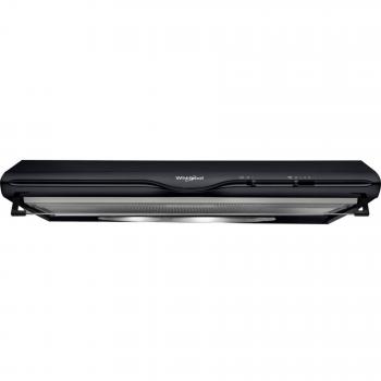 Campana Extractora Whirlpool WCN 65 FLK - Negra, 270 m³/h, Ancho 60 cm