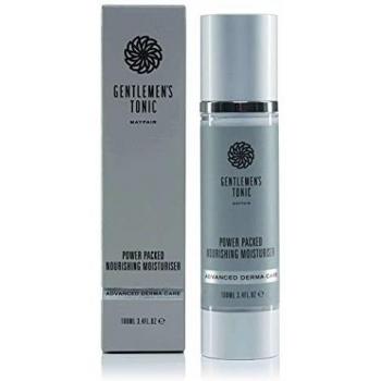 Gentlemen's Tonic Facial Moisturiser for Men - Deeply Nourishing and Firming Moisturiser, White, 100ml
