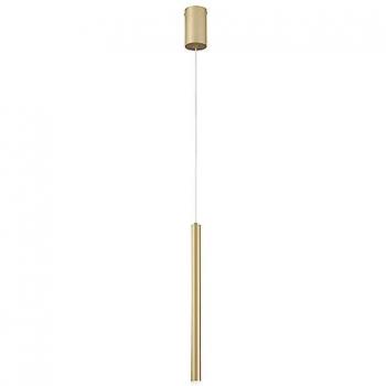 Lámpara Colgante LED Pype de Metal Oro Regulable 5W 470lm CCT 3000-6500K