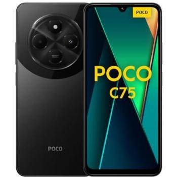 Xiaomi Poco C75 Smartphone 6GB/128GB y 8GB/256GB, Pantalla de 6.88” 120Hz, MediaTek Helio G81-Ultra, Cámara Dual de 50MP IA, B