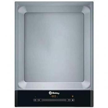 Placa de Cocina Modular Balay 3EB640LQ Teppan Yaki Biselada de 40 cm en Acero Inoxidable