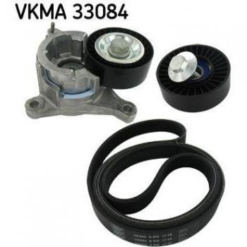 SKF Juego de correas trapeciales poli V VKMA 33084