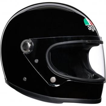 AGV X3000 Llanura Negro Motocicleta Casco