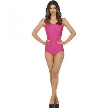 Body Fucsia sin mangas para mujer