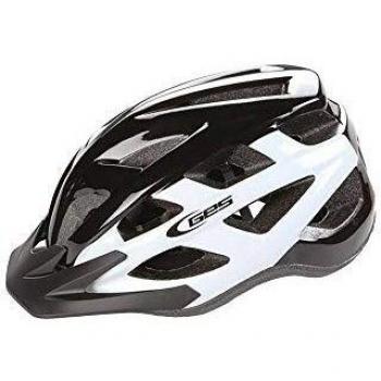 Ges Casco VARIK (54-58), Adultos Unisex, Negro/Blanco (Multicolor), M