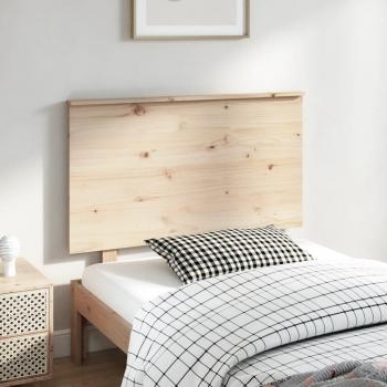 Cabecero de cama de madera maciza de pino 104x6x82,5 cm