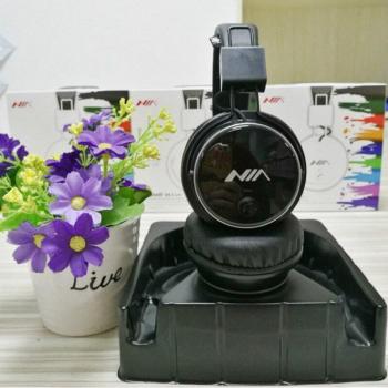Auriculares Estéreo Plegables Bluetooth NIA Q8 con Micrófono, Soporte para Tarjeta TF y Radio FM