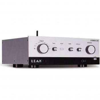 Amplificador integrado Leak Stereo 230 plata