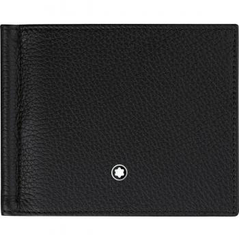 Montblanc Meisterstück Soft Grain Tarjetero, 12 cm, Negro